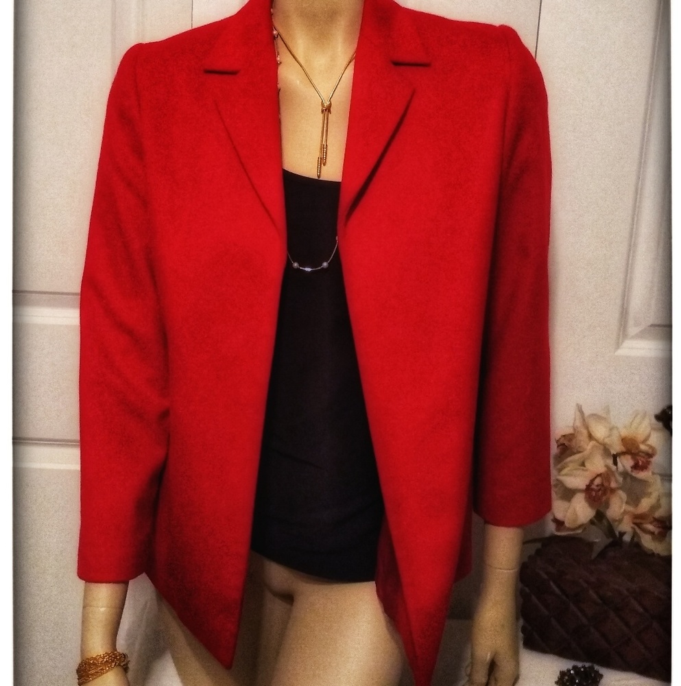 Valerie Stevens Petites open front blazer